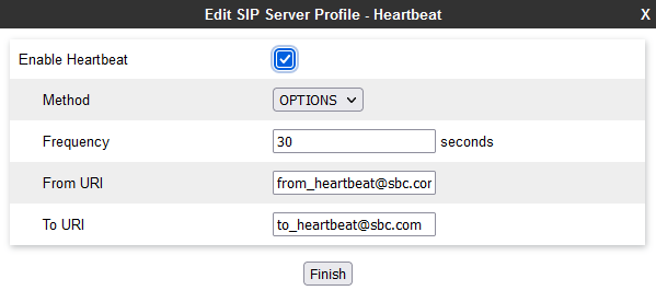 Add SIP Option