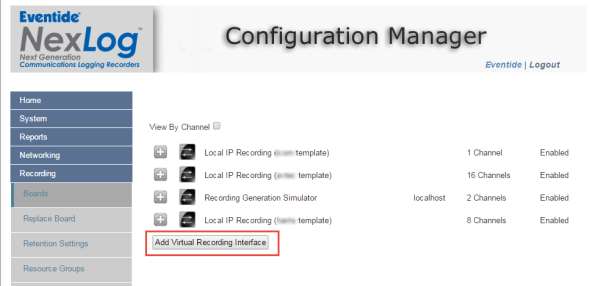 Add Virtual Interface
