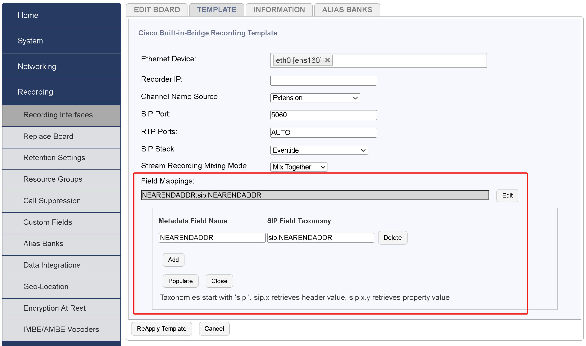 Add BIB Field Mappings
