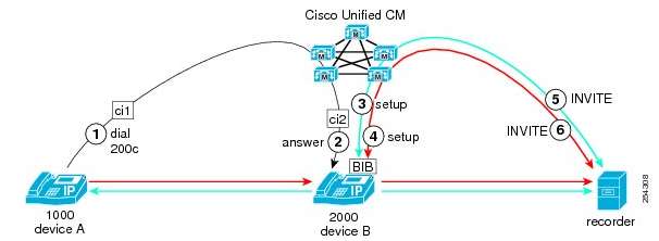 Cisco Built-in-Bridge Diagram