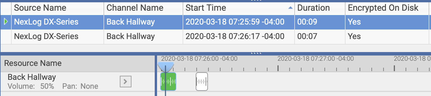 Encrypted Call Playback in |MW|