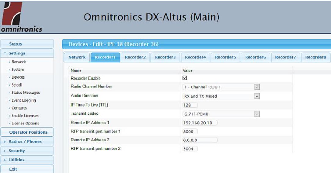 Template Field Details