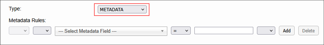 Metadata Notification Type