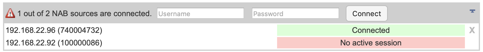 NexLog Access Bridge Connection Manager