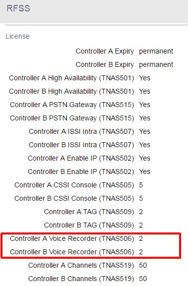 Voice Recorder Licensing